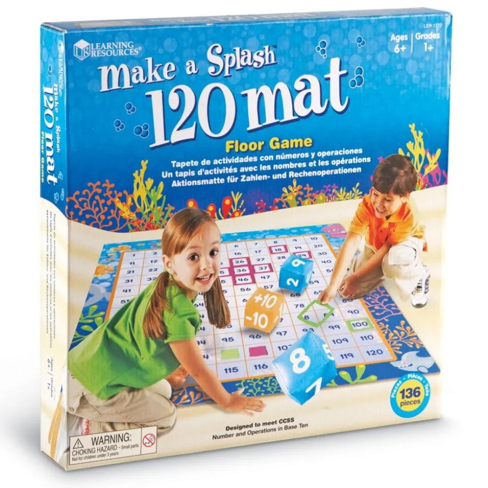 Legetaeppe 120 X 140 Cm - Lær Matematik