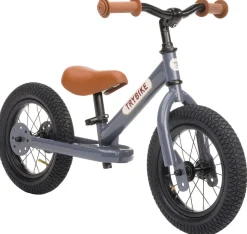 Lobecykel - Trybike Med To Hjul, Antracitgra