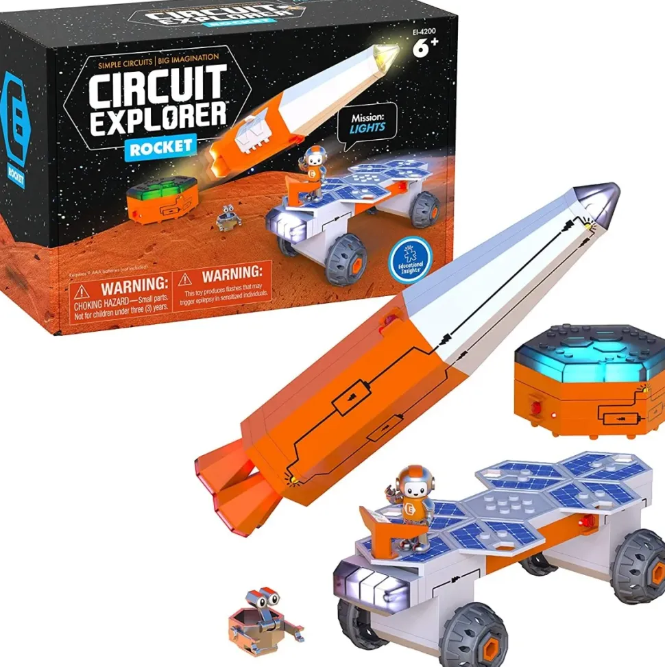 Lær Med Stem - Raket Mission (Lys)