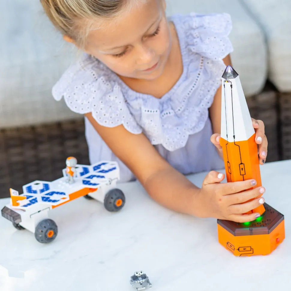 Lær Med Stem - Raket Mission (Lys)