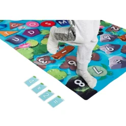 Læringstaeppe - Form, Farve, Tal + Bogstaver