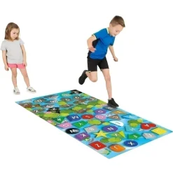 Læringstaeppe - Form, Farve, Tal + Bogstaver