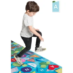Læringstaeppe - Form, Farve, Tal + Bogstaver