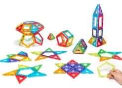 Mag Polydron | Transparent | 100 Dele