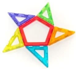 Mag Polydron | Transparent | 100 Dele