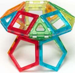 Mag Polydron | Transparent | 100 Dele