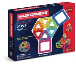 Magformers 26 Stk - Tre- & Firkanter