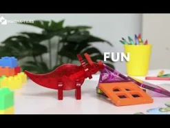 Magna-Tiles | Dinosaurer, 5 Stk