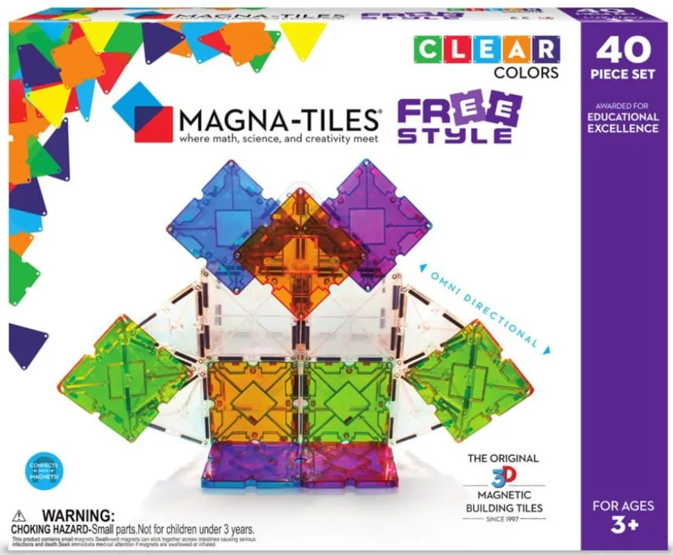 Magna-Tiles | Freestyle 40 Stk.