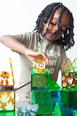 Magna-Tiles | Jungledyr, 25 Stk