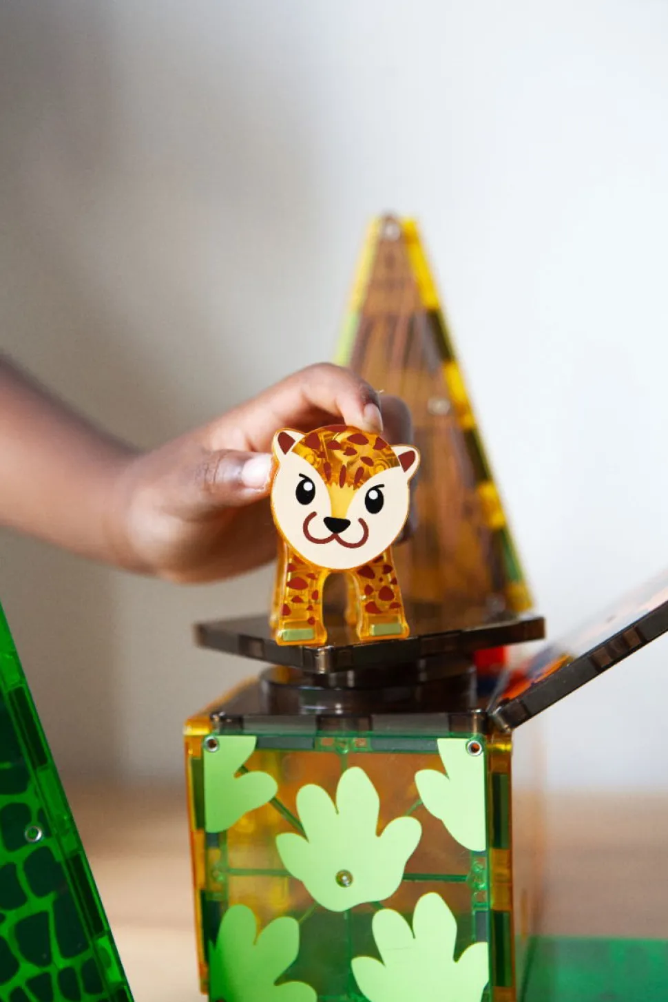 Magna-Tiles | Jungledyr, 25 Stk