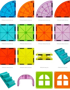 Magna-Tiles | Metropolis 110 Stk.