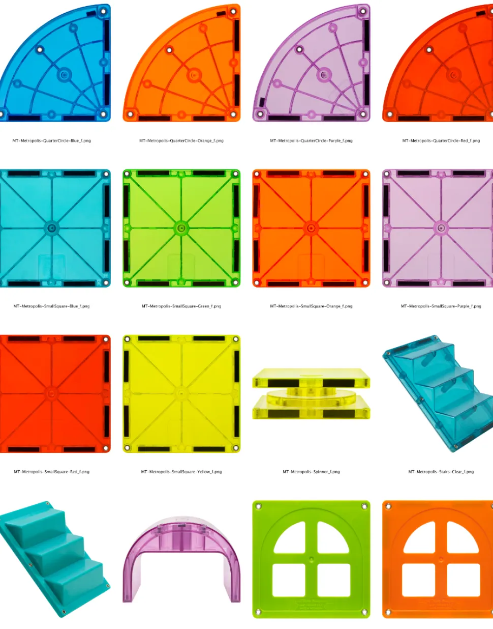 Magna-Tiles | Metropolis 110 Stk.