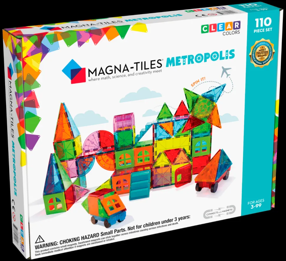 Magna-Tiles | Metropolis 110 Stk.
