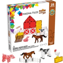 Magna-Tiles | Pa Bondegarden, 25 Stk