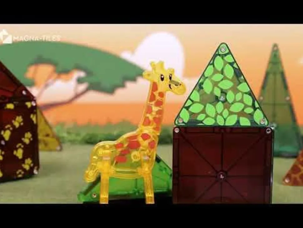 Magna-Tiles | Safaridyr, 25 Stk