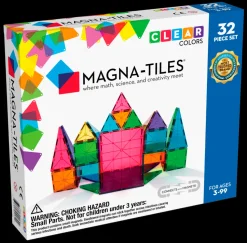 Magna-Tiles | Transparent 32 Stk.