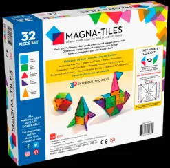 Magna-Tiles | Transparent 32 Stk.