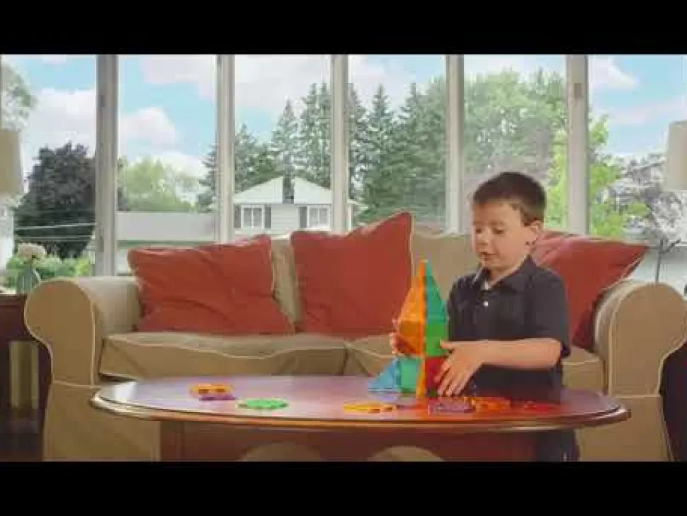 Magna-Tiles | Transparent 48 Stk.