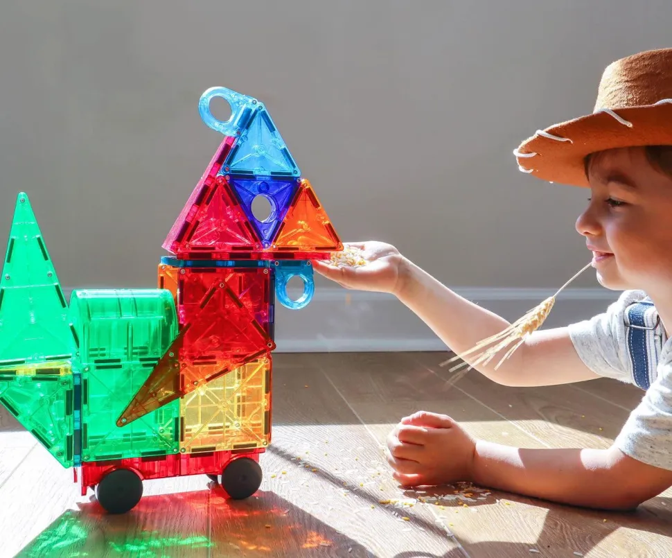 Magna-Tiles | Transparent 48 Stk.