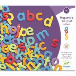 Magneter - Sma Bogstaver, 83 Stk