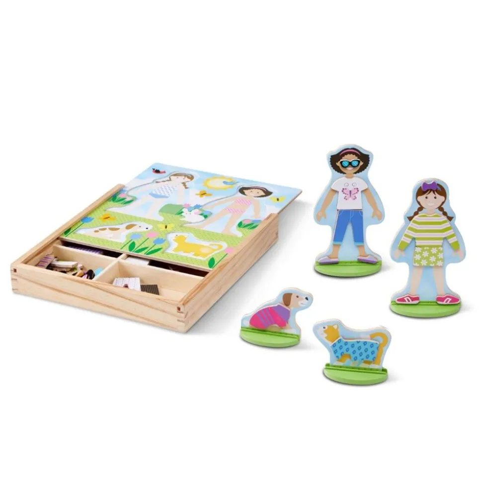 Magnetisk Paklaedningsdukke, Bedste Veninder