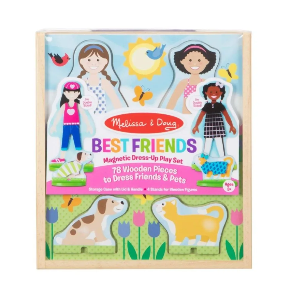 Magnetisk Paklaedningsdukke, Bedste Veninder