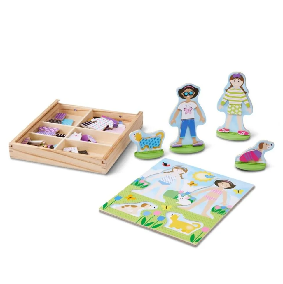 Magnetisk Paklaedningsdukke, Bedste Veninder