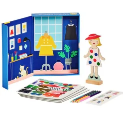 Magnetisk Paklaedningsdukke, Stylist