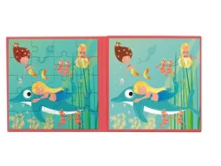 Magnetpuslespil I Bog - Havfruer