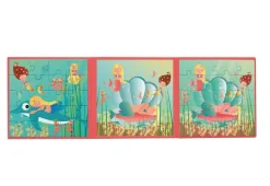 Magnetpuslespil I Bog - Havfruer