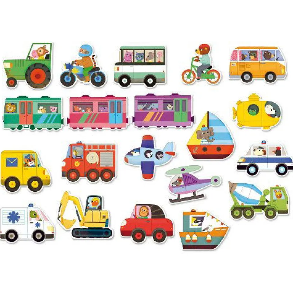 Magnetsaet I Trae - Med Motiver