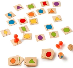 Match Figuren - Lær Om Form Og Farve