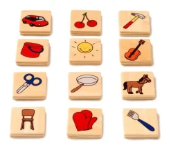 Match Tre Billedkort - Styrk Ordforradet