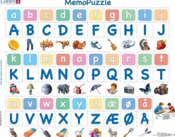 Memo Puslespil - Alfabetet