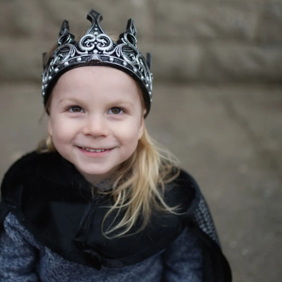 Middelalder Krone - Solv/Sort