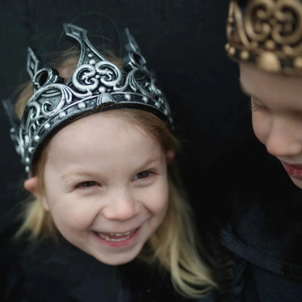 Middelalder Krone - Solv/Sort