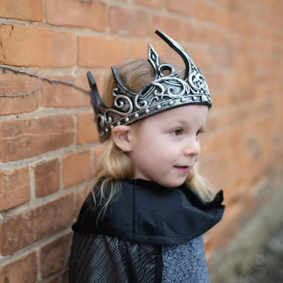 Middelalder Krone - Solv/Sort