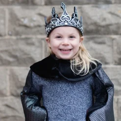 Middelalder Krone - Solv/Sort