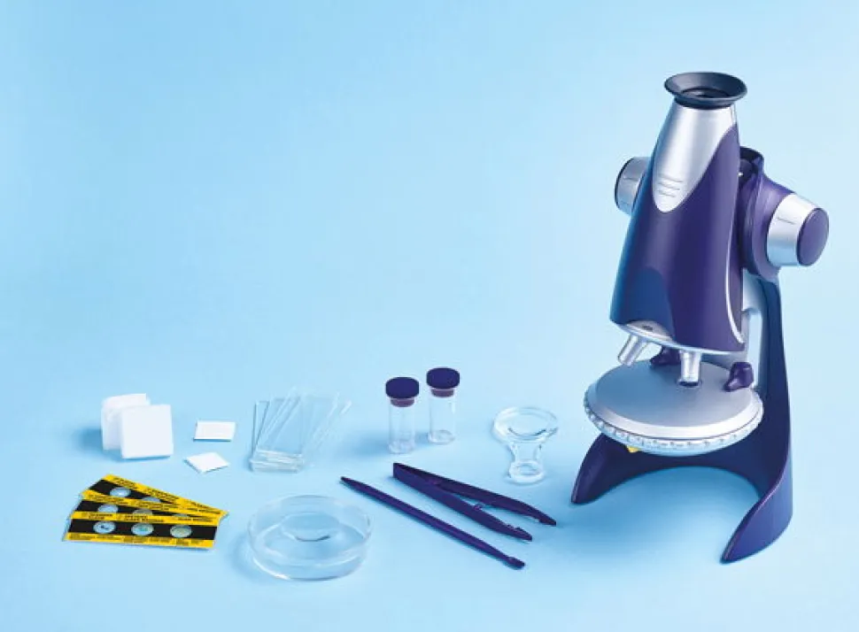 Mikroskop 100-450X - Inkl. Prover