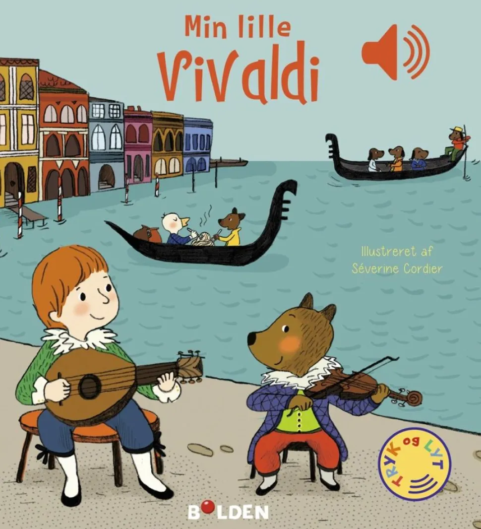 Min Lille Vivaldi - En Bog Med Lyd