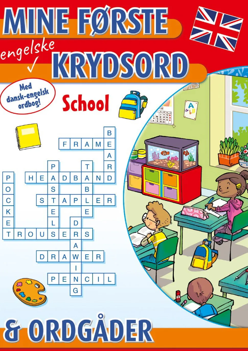 Mine Forste Engelske Krydsord & Ordgader: School