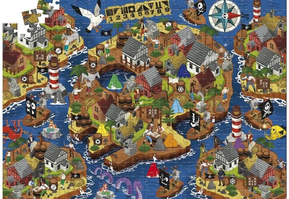 Mixtery Puslespil 300 Brk - The Pirate's Treasure