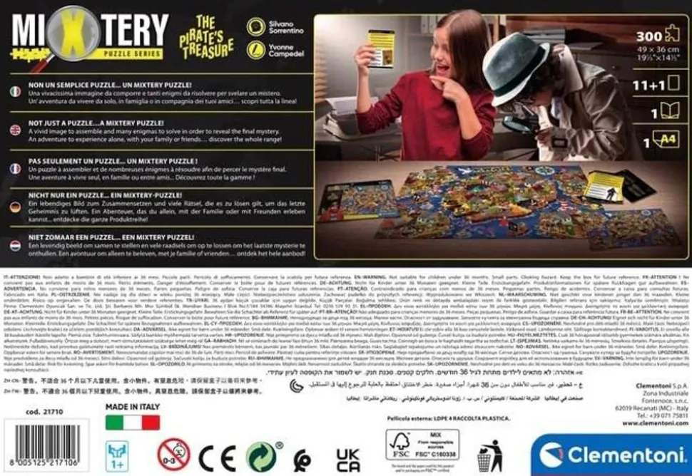 Mixtery Puslespil 300 Brk - The Pirate's Treasure