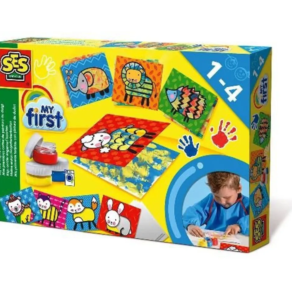 My First - Kunst Med Fingermaling