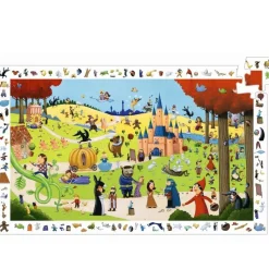 Observationspuslespil M. 54 Brikker - Eventyr