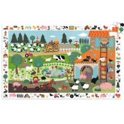 Observationspuslespil M. 35 Brikker - Bondegard