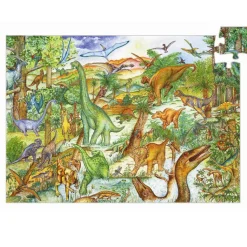 Observationspuslespil M. 100 Brikker - Dinosaur
