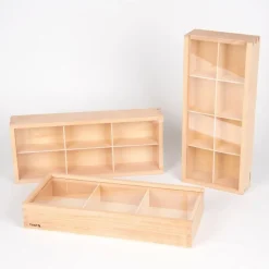 Opdagelsesaesker Af Trae, 3 Stk