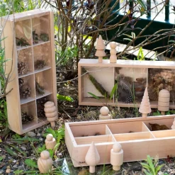 Opdagelsesaesker Af Trae, 3 Stk